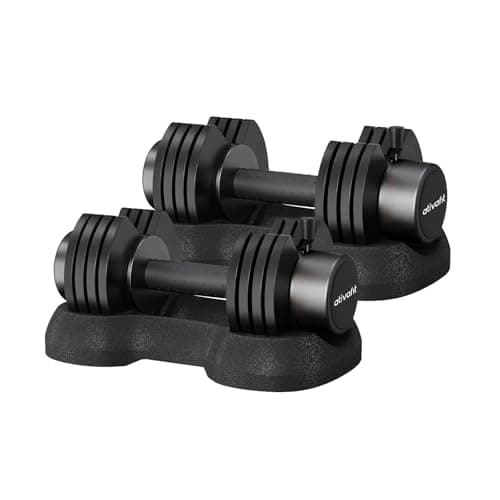 ATIVAFIT ATIVAFIT Adjustable Dumbbell Set of 2 (5-25 lb)