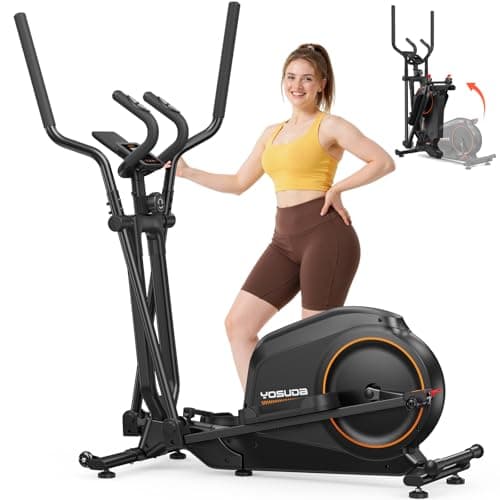 YOSUDA YOSUDA Foldable Elliptical (15 in stride, 2 sq ft folded)