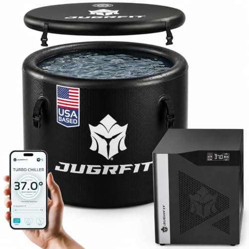 JUGRFIT JUGRFIT 90-Gallon Pro-Grade Cold Plunge Tub with 1050 W Chiller