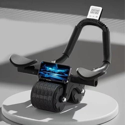 Generic Auto-Rebound Ab Roller with Knee Mat