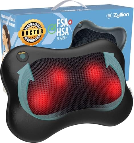 Zyllion Zyllion ZMA-13 Back and Neck Massager