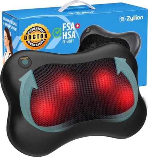 Zyllion Zyllion ZMA-13 Back and Neck Massager