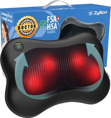 Zyllion Zyllion ZMA-13 Back and Neck Massager