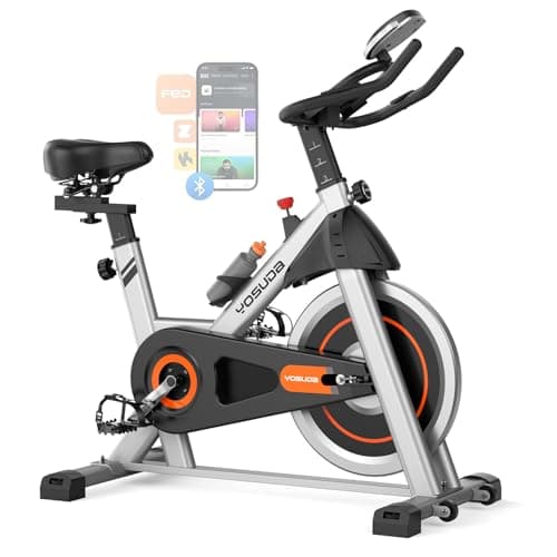 YOSUDA Exercise Bike (Friction, App-Connected)