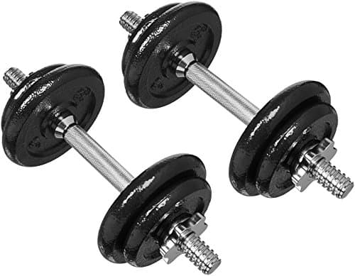 Amazon Basics Amazon Basics Adjustable Dumbbell Set